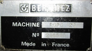 Berthiez ROPC 125 Станок карусельно-шлифовальный