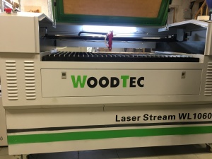 Лазерно-гравировальный станок с чпу WoodTec 1060