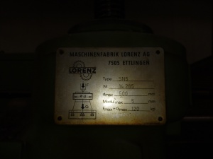 Зубодолбежный станок LORENZ SN-5