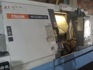 Токарно-фрезерный центр с ЧПУ Mazak Integrex 30 Universal 1000