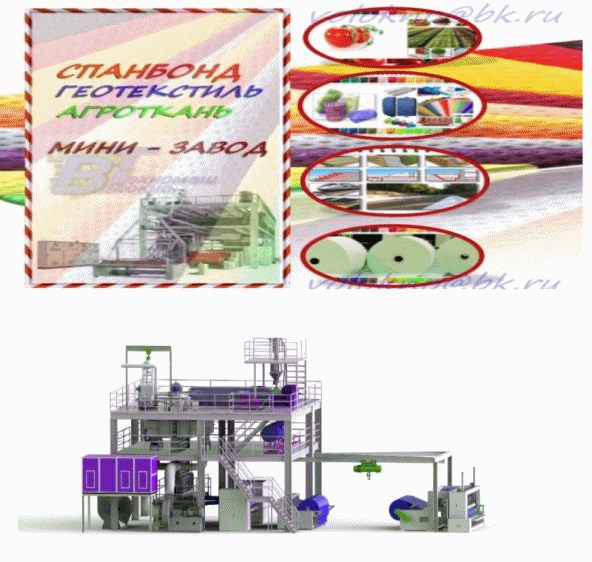 спанбонд оБорудование S/ SS/ SSS/ SMS/ M/ SMS/ SMMS