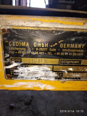 Камнерезный станок Cedima cts-81 XL