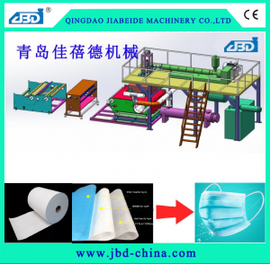 Экструзионная линия для производства нетканого полотна из полипропилена для масок