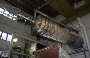 Ремонт газовой турбины Siemens в условиях электростанции