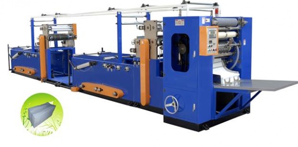 Автоматический станок для производства бумажных полотенец V-сложения с ламинацией