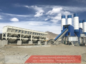 Стационарный бетонный завод 120м3 в час