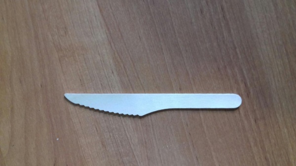 Заготовка из шпона ложка, вилка, нож