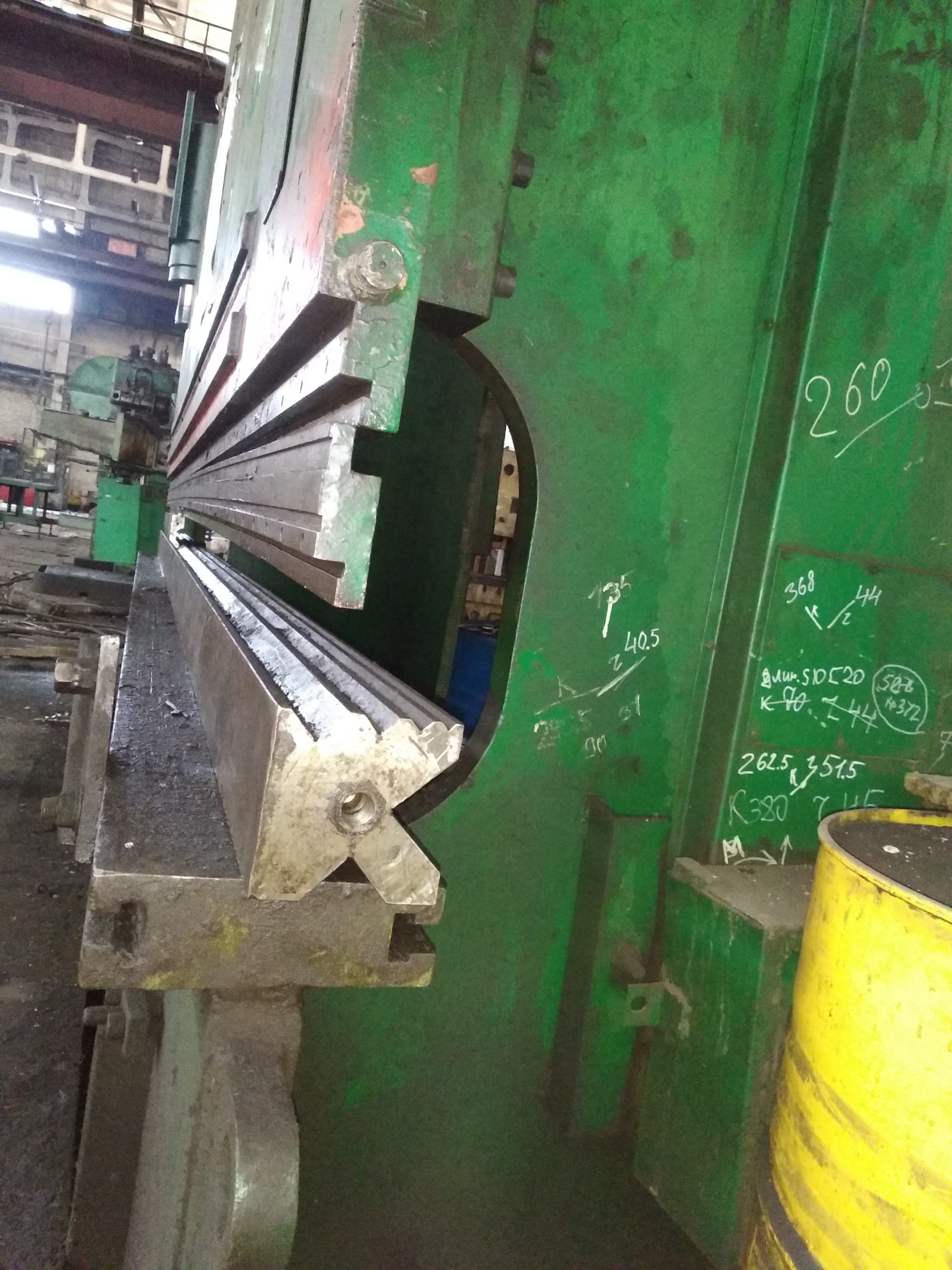 Пресс листогибочный -кривошипный, PSH 220/5000 купить Б/У в Киселевске ...