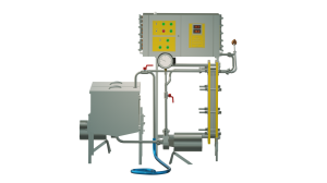 Пастеризатор молока 1 т/ч под сыр и сепаратор УЗМ-1,0П