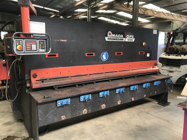 Amada GPX 1230 Гильотина гидравлическая с ЧПУ