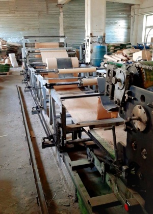 готовое производство многослойных бумажных (крафт) мешков с печатью