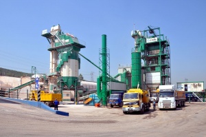 Стационарный асфальтный завод Polygonmach GreenType 200 т/ч. Турция