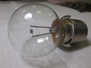 Лампа ОП-12-100, 12В 100Вт, 12v 100w, ОП12-100