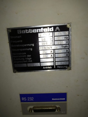 Термопластавтомат Battenfeld ва 500/200 CD Plus