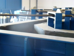 Форма для производства бетонных коробчатых водоотводов