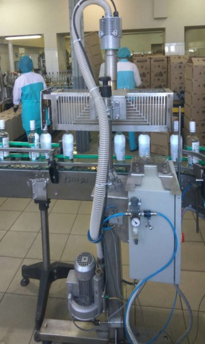 Термотоннель для усадки декоративного термоусадочного колпачка (ТУК)