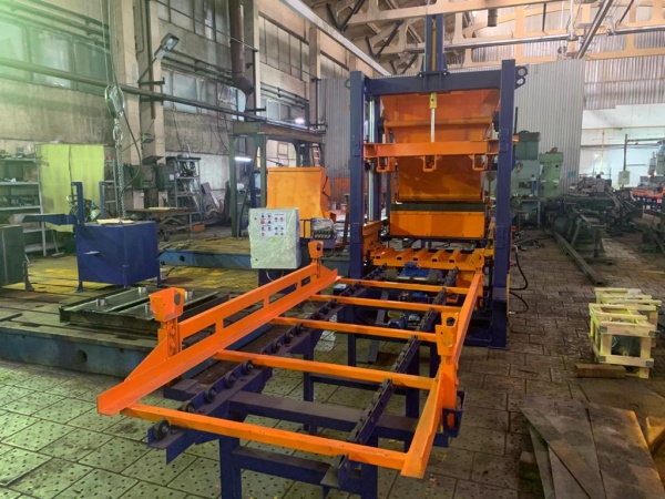 Вибропресс для производства бордюра, тротуарной плитки купить в ...