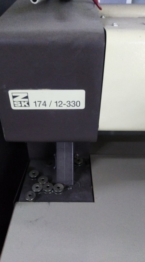 Вышивальный автомат ZSK 174, 12 голов. 1994 год