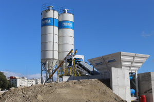 Mobile Concrete Batching Plant PROMAX M100-TWN (100m³/h)