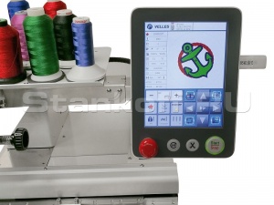 Промышленная одноголовочная вышивальная машина с видеокамерой VE 27C-TS FB