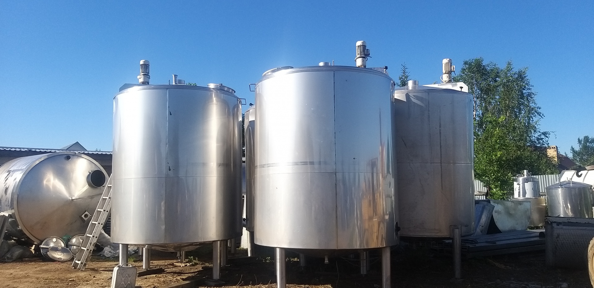 Емкость термос Альфа Лаваль 10 куб купить Б/У в Москве - Биржа ...