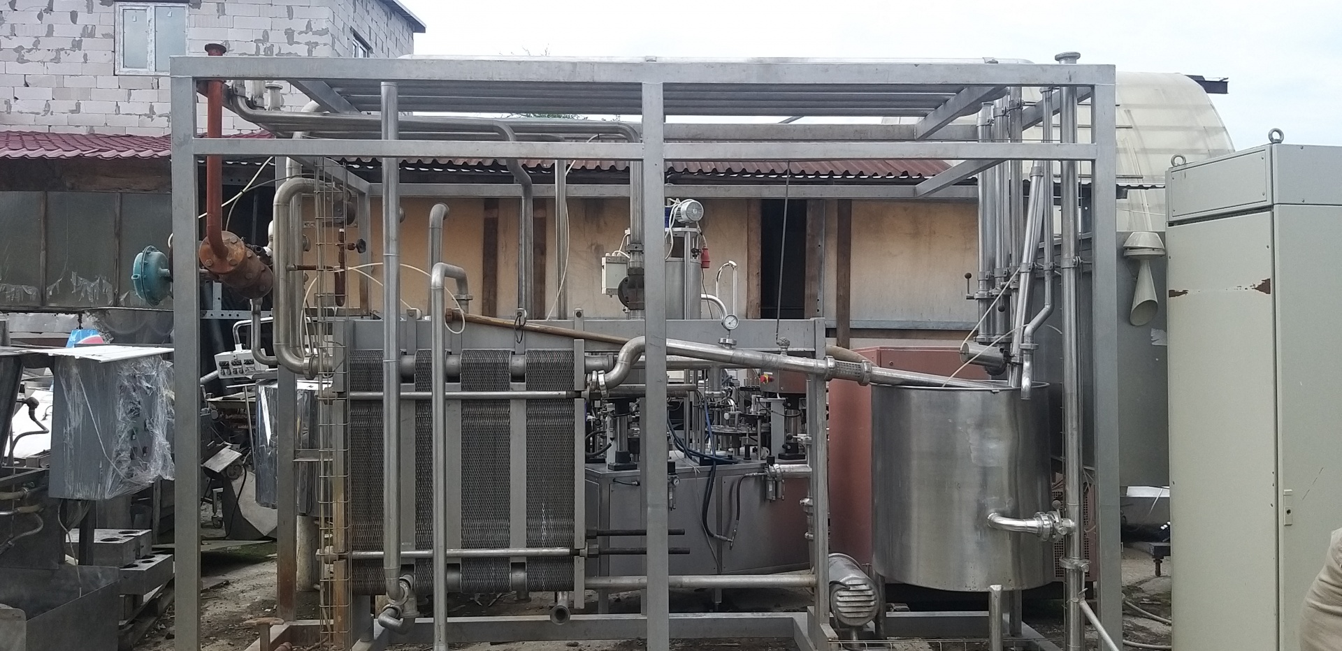 Установка пастеризационно-охладительная АЛЬФА-ЛАВАЛЬ купить Б/У в ...