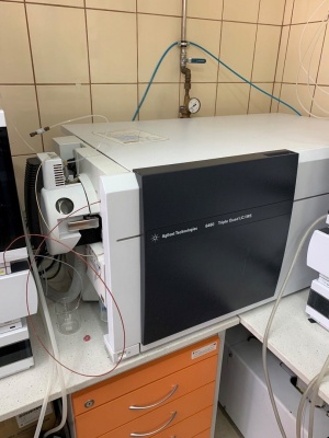 Трехквадрупольный масс спектрометр Agilent 6460/1290 (ВЭЖХ/МС)