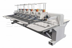 Промышленная четырёхголовочная вышивальная машина VE 1204 FAS 400 x 680