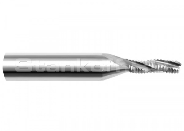 Фреза TCT спиральная со стружколомом Z3 стружка вверх DJTOL TMDRX12.620
