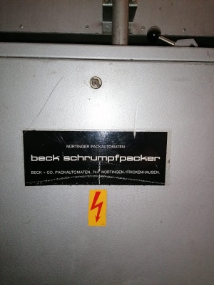 Упаковочная машина Beck Schrumpfpacker Packautomaten