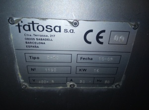 Кутер FATOSA C50 (Испания) Дата выпуска 2010 год