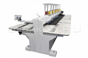 Промышленная четырёхголовочная вышивальная машина VE 1204 FAS 400 x 800