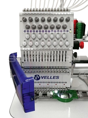Промышленная одноголовочная вышивальная машина с видеокамерой VE 27C-TS FB