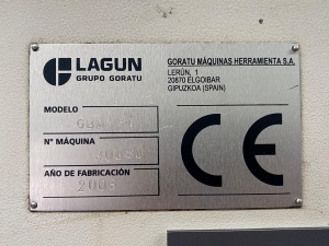 Фрезерный станок с ЧПУ - Lagun Goratu GBM 31 6115 = Mach4metal