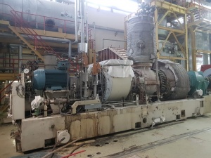 Dismantling, installation, start-up of Siemens SGT100 power plants