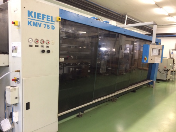 Термоформовочная машина KIEFEL модель KMV 75 D