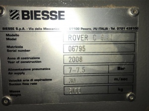 4-х осевой деревообрабатывающий центр Biesse Rover C9.40