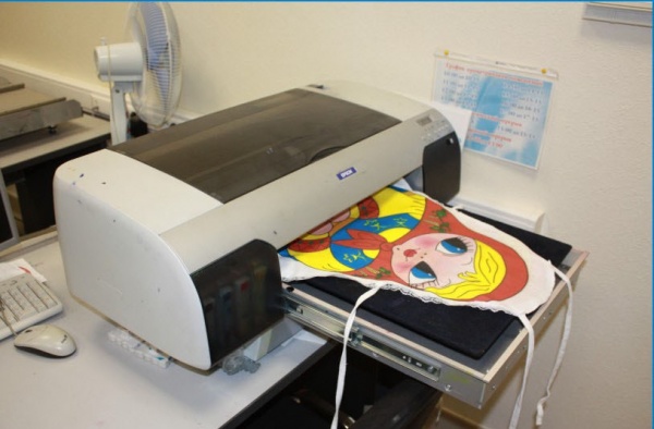 Текстильный принтер DTX400 CMYK на базе EPSON