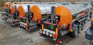 Емкость для перевозки битума 22- 40 м3, промежуточный резервуар с ADR (OKUR, Турция)