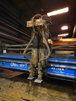 Станок газовой резки металл Messer Griesheim L8800 - 16 000 x 8100 мм