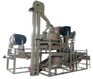 оборудование для переработки семян конопли HDM500, 300кг/ч