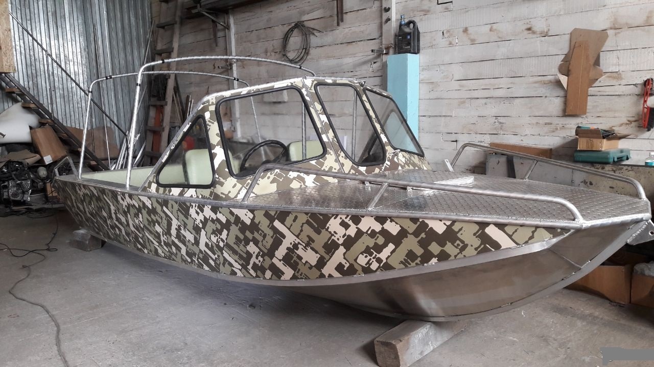 Лодка алюминиевая, моторная лодка, катер купить в Абакане по цене 1 050 000руб. - Биржа оборудования ProСтанки