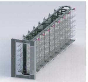 Роботизированный склад RIEDL (Германия) с горизонтальной каруселью ULMA (Испания)