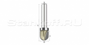 Фреза пальчиковая с верхн. подшипником R=12.7 D=25.4x31.8 S=8 ARDEN 219841