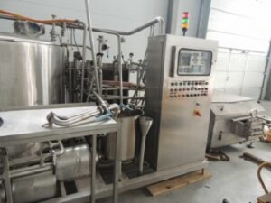 Линия приготовления смеси мороженного, пр-ть 2000 кг/час