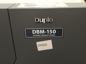 Буклетмейкер DUPLO DBM-150 с триммером