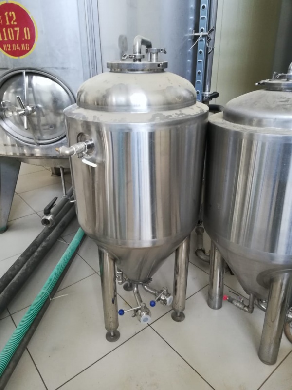 Емкость для ферментации ЦКТ-0,143 с рубашкой и термоизоляцией Brew-Tek, нержавеющая сталь 304, не использовалась, торг