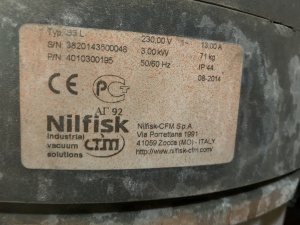 Пылесосы промышленные Nilfisk S3