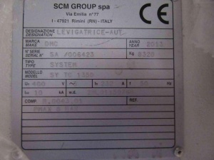 Шлифовальный станок - SCM DMC SYSTEM TC 135