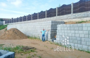 Формы для блоков подпорных стен